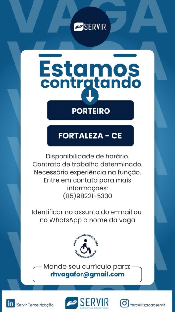 Vaga para Porteiro