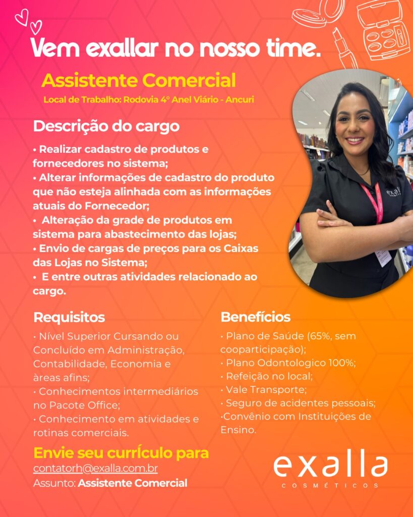 Vagas - Assistente Comercial