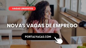 Novas vagas de emprego