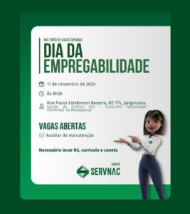 Feira de Empregos Servinac