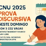 CNU 2025: Prova discursiva neste domingo com 3.652 vagas para níveis médio, técnico e superior; veja locais, horários e dicas essenciais