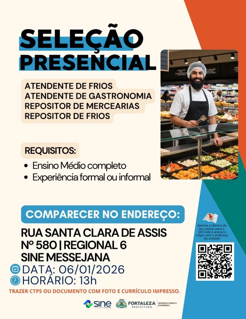 SELEÇÃO SINE FORTALEZA