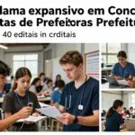 Panorama revela expansão em Concursos Abertos de Prefeituras: mais de 40 editais