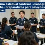 Governo estadual confirma cronograma e detalha preparativos para seleções policiais