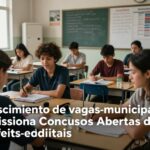 Crescimento de vagas municipais impulsiona Concursos Abertos de Prefeituras: mais de 40 editais